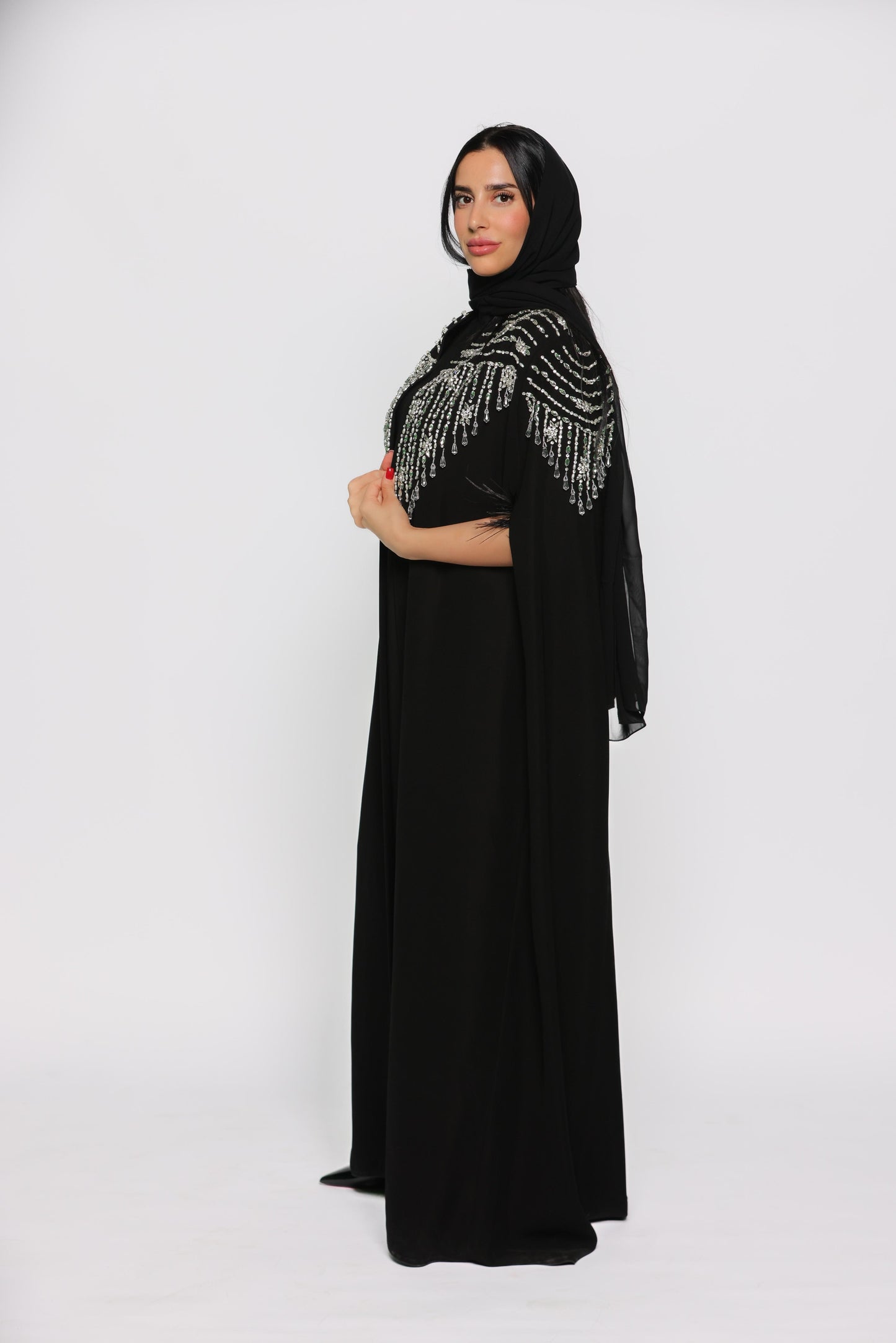 The Prestige Royal Black Abaya