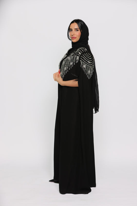 The Prestige Royal Black Abaya