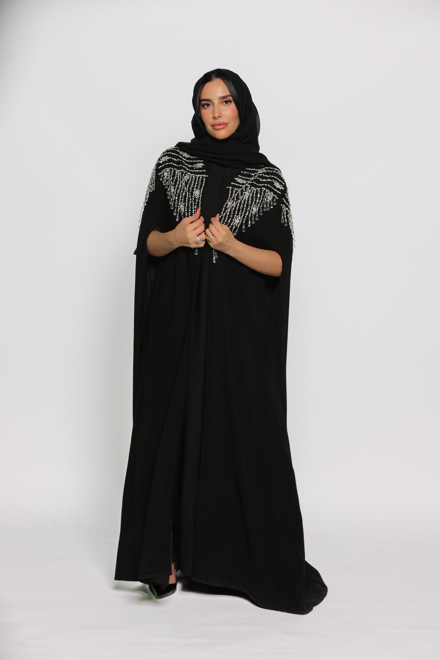 The Prestige Royal Black Abaya